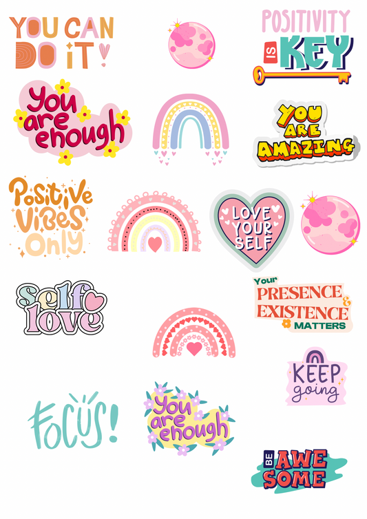 Fun sticker sheets