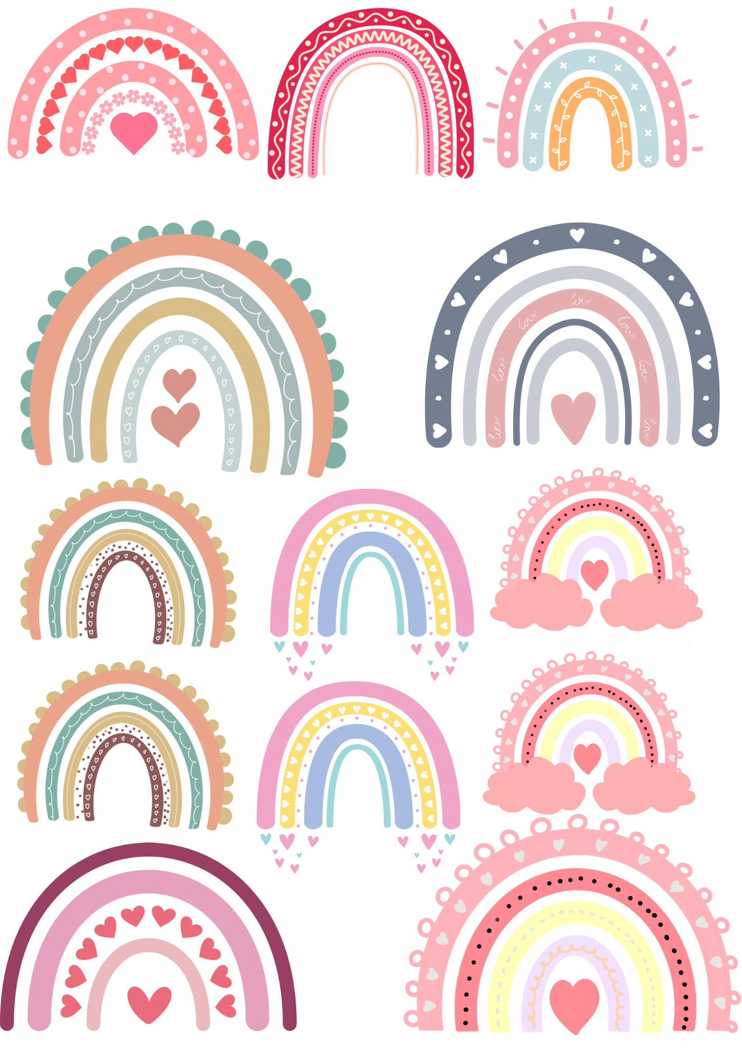 Fun sticker sheets